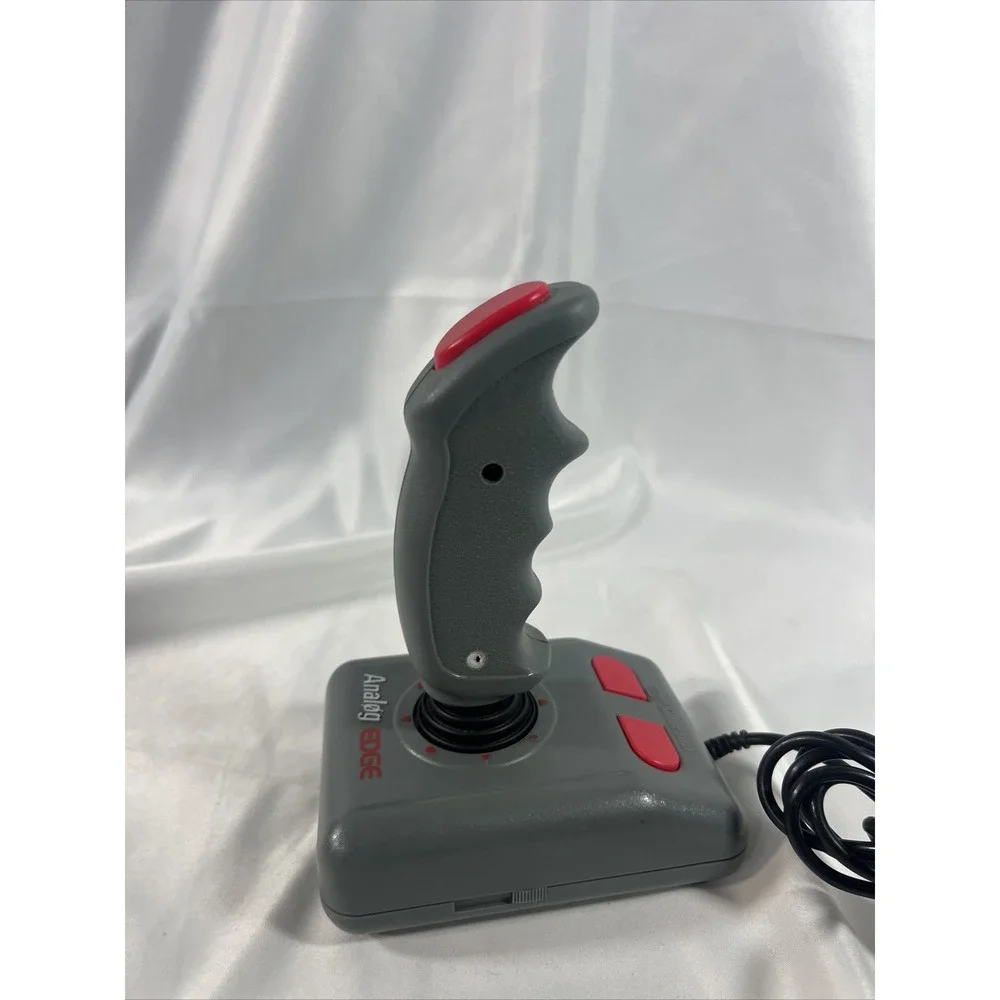 Vintage Suncom Analog Edge Joystick Serial Game Controller IBM PC